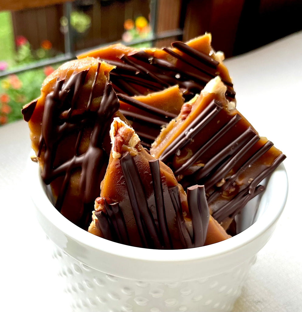 Bourbon Pecan Toffee